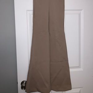 Beige flare pants from Express, size XXS, brand new tags still on
